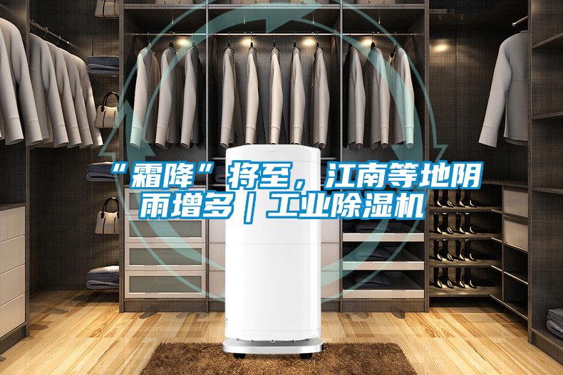 “霜降”將至，江南等地陰雨增多｜工業(yè)除濕機