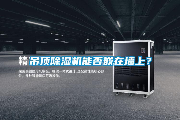 吊頂除濕機(jī)能否嵌在墻上？