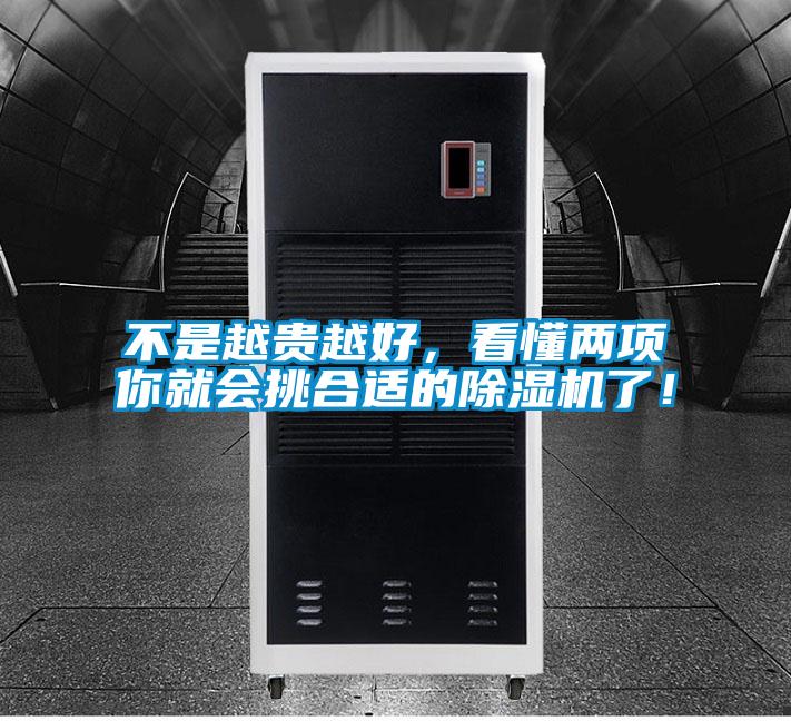 不是越貴越好，看懂兩項(xiàng)你就會(huì)挑合適的除濕機(jī)了！