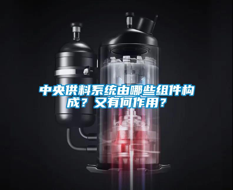 中央供料系統(tǒng)由哪些組件構(gòu)成？又有何作用？
