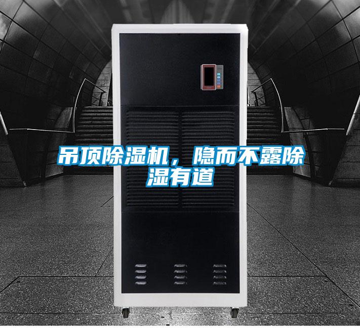吊頂除濕機(jī),隱而不露除濕有道