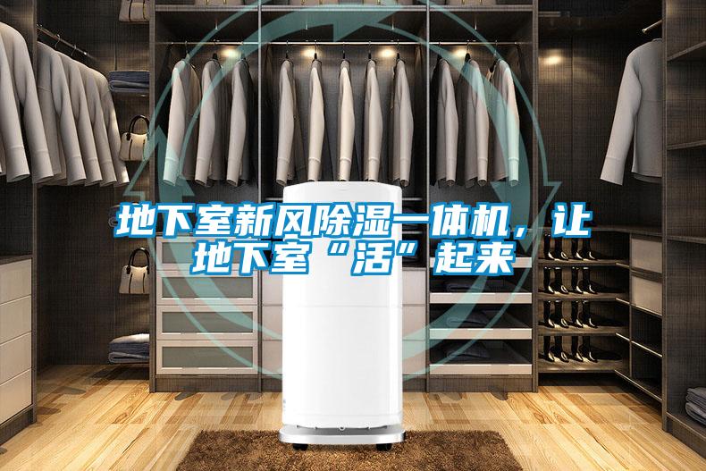 地下室新風(fēng)除濕一體機(jī),讓地下室“活”起來