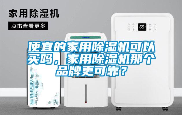 便宜的家用除濕機可以買嗎，家用除濕機那個品牌更可靠？