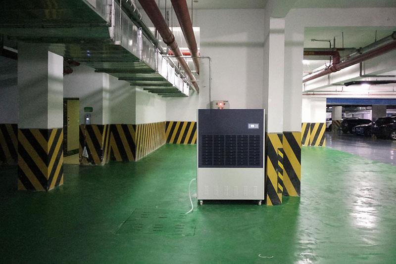 別墅地下室新風除濕系統(tǒng)，吊頂式新風除濕機要選對