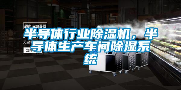 半導體行業(yè)除濕機，半導體生產(chǎn)車間除濕系統(tǒng)