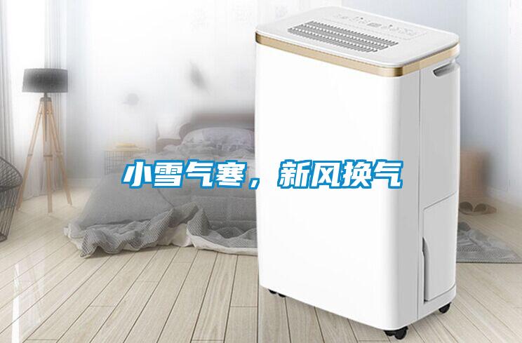 小雪氣寒，新風(fēng)換氣