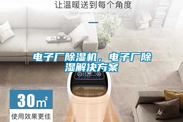 電子廠除濕機(jī)，電子廠除濕解決方案