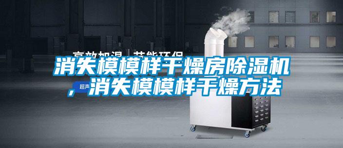 消失模模樣干燥房除濕機(jī),消失模模樣干燥方法