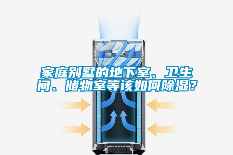 家庭別墅的地下室、衛(wèi)生間、儲物室等該如何除濕？