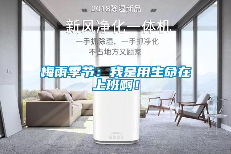 梅雨季節(jié)：我是用生命在上班??！