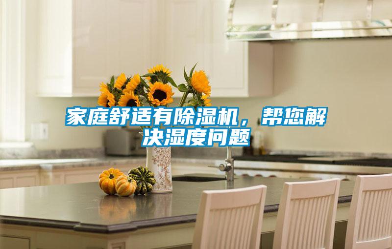 家庭舒適有除濕機,幫您解決濕度問題