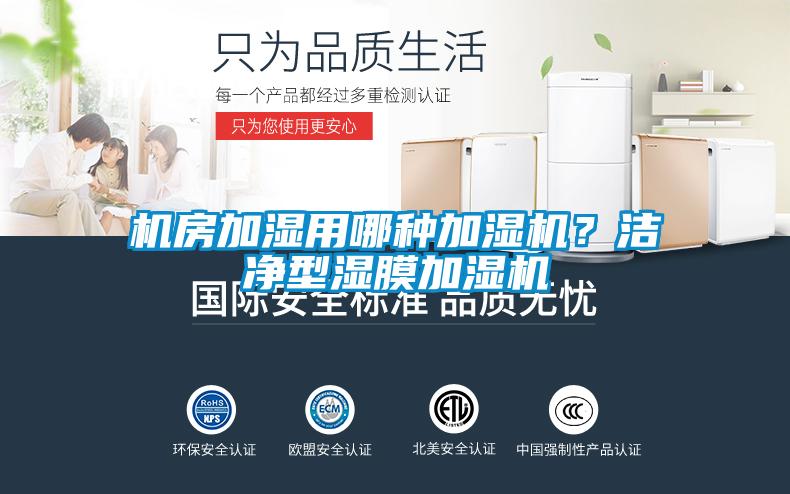 機房加濕用哪種加濕機？潔凈型濕膜加濕機
