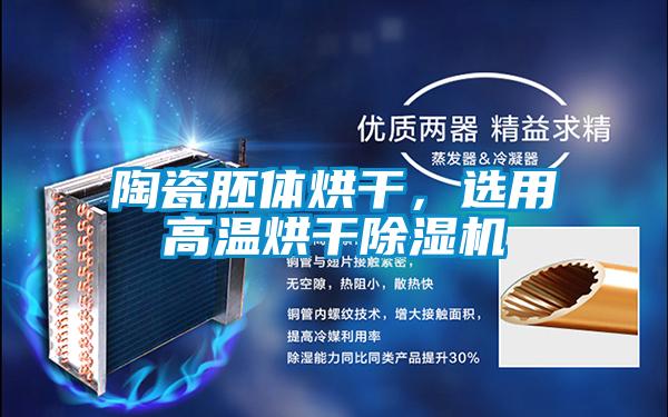 陶瓷胚體烘干，選用高溫烘干除濕機