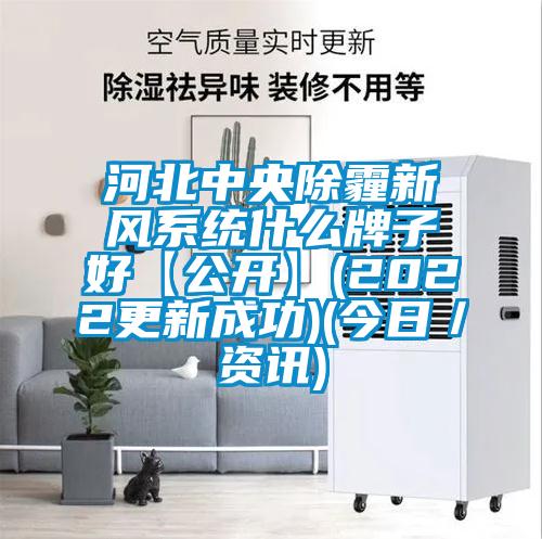 河北中央除霾新風(fēng)系統(tǒng)什么牌子好【公開】(2022更新成功)(今日/資訊)