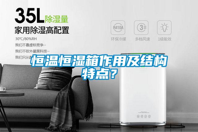 恒溫恒濕箱作用及結(jié)構(gòu)特點(diǎn)？