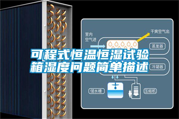 可程式恒溫恒濕試驗(yàn)箱濕度問題簡(jiǎn)單描述