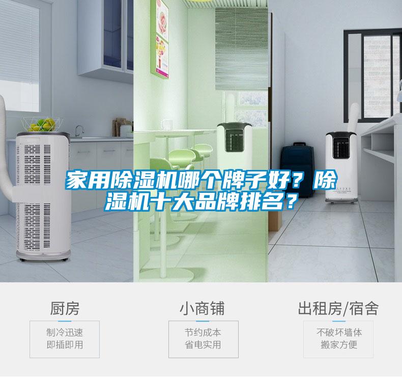 家用除濕機哪個牌子好？除濕機十大品牌排名？