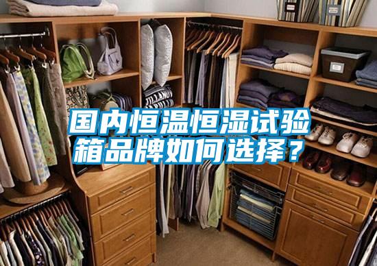 國內(nèi)恒溫恒濕試驗(yàn)箱品牌如何選擇？