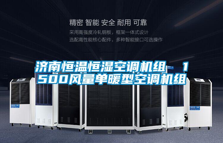 濟南恒溫恒濕空調(diào)機組 1500風(fēng)量單暖型空調(diào)機組