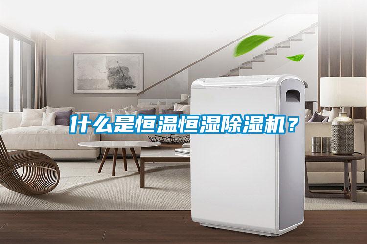 什么是恒溫恒濕除濕機？