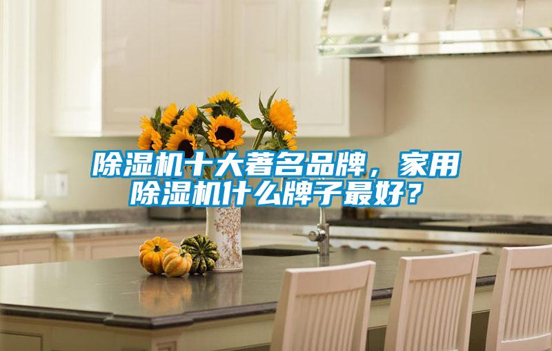 除濕機十大著名品牌，家用除濕機什么牌子最好？