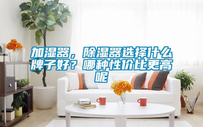 加濕器，除濕器選擇什么牌子好？哪種性價比更高呢