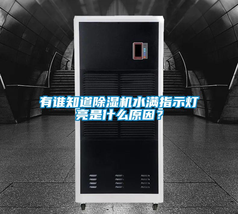 有誰知道除濕機水滿指示燈亮是什么原因？