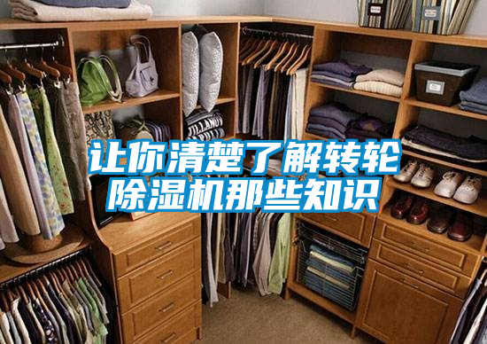 讓你清楚了解轉(zhuǎn)輪除濕機那些知識