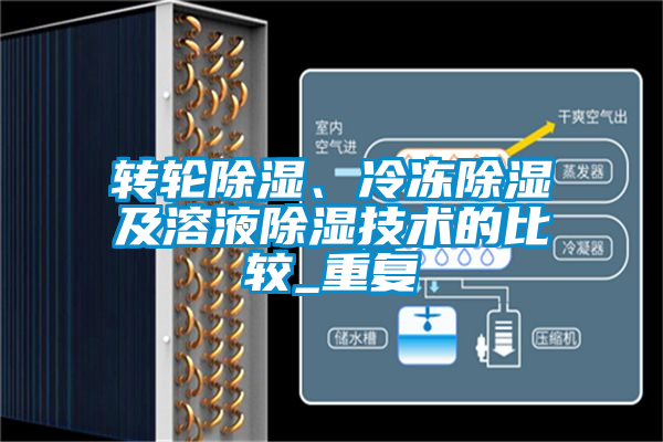轉(zhuǎn)輪除濕、冷凍除濕及溶液除濕技術(shù)的比較_重復(fù)