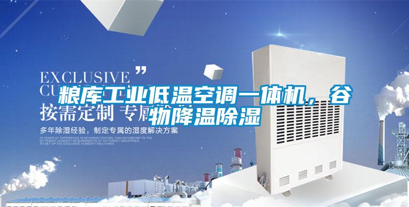 糧庫工業(yè)低溫空調(diào)一體機,谷物降溫除濕