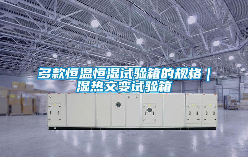 多款恒溫恒濕試驗箱的規(guī)格|濕熱交變試驗箱
