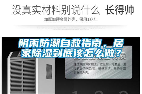 陰雨防潮自救指南，居家除濕到底該怎么做？