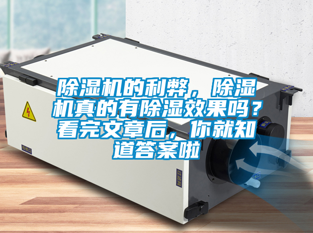 除濕機(jī)的利弊，除濕機(jī)真的有除濕效果嗎？看完文章后，你就知道答案啦