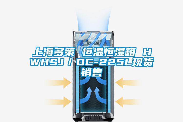 上海多策 恒溫恒濕箱 HWHSJ/DC-225L現(xiàn)貨銷售