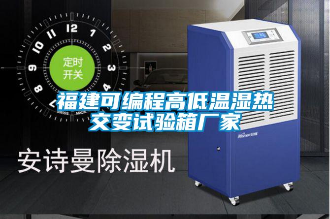 福建可編程高低溫濕熱交變試驗(yàn)箱廠家