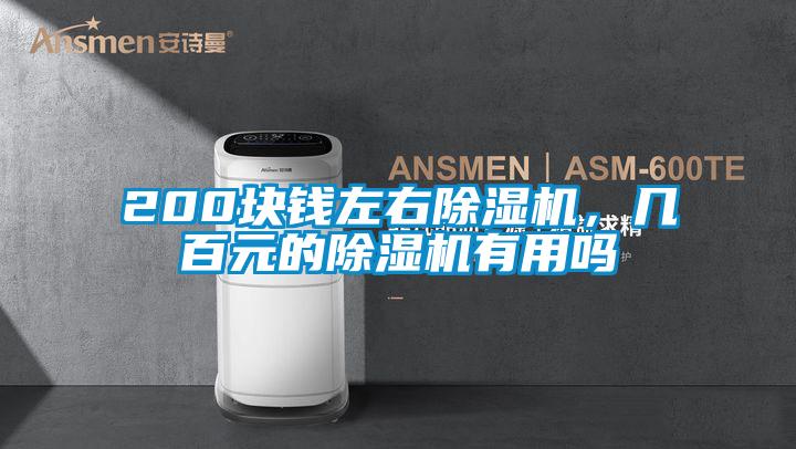 200塊錢左右除濕機，幾百元的除濕機有用嗎
