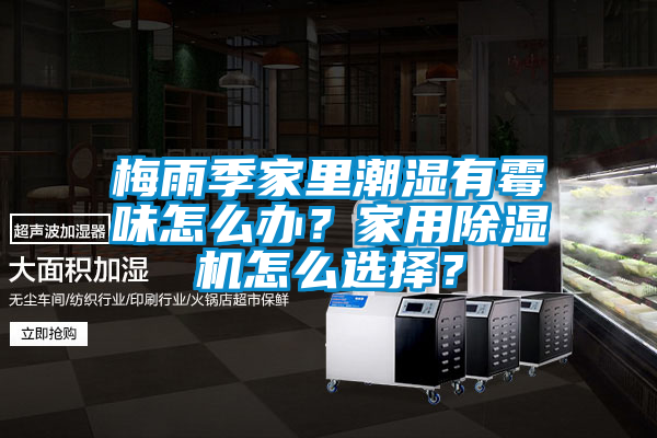 梅雨季家里潮濕有霉味怎么辦？家用除濕機(jī)怎么選擇？