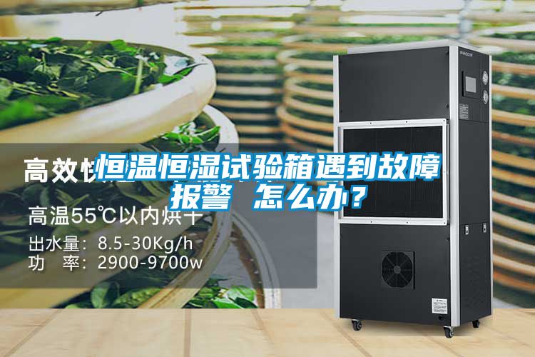 恒溫恒濕試驗(yàn)箱遇到故障報(bào)警 怎么辦？