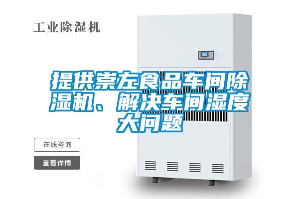 提供崇左食品車間除濕機(jī)、解決車間濕度大問題