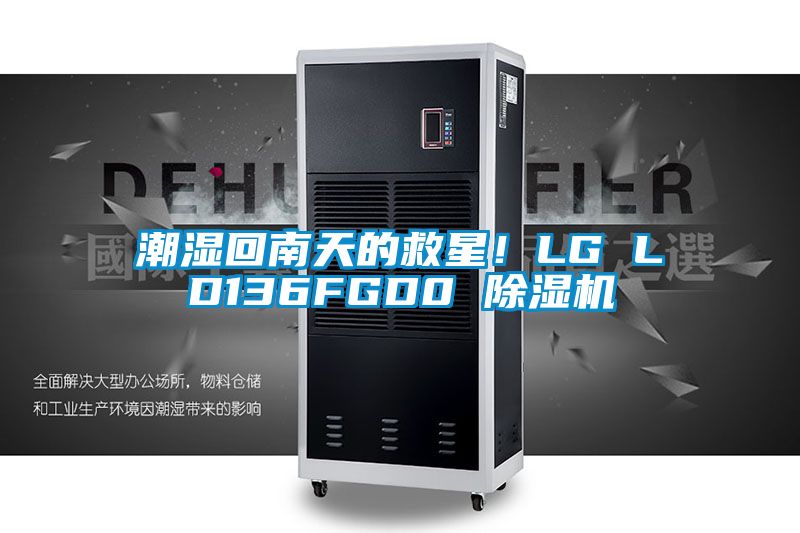 潮濕回南天的救星！LG LD136FGD0 除濕機(jī)